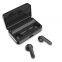 Solar Tws Charging Earbuds Bt Headset Tws Sports Handsfree Earphone true Earbuds with Solar