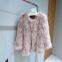 Fashion internet celebrity real hair new raccoon wool fur coat for women in autumn and winter mid-length coat