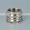 Gernal NPT chrome or nickel plating ppr fitting brass parts