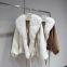 European Haining fur women's fox fur goose down coat fashionable young suede coat