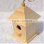 Natural Hanging Wooden Bird House