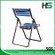 Cheap blue bungee executive folding chair