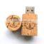 custom usb flash drives wooden small bottle cork usb with logo