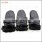 2016 ladies winter gloves leather black mittens with fur