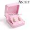 C104 ANPHY High Grade Pink Flannelette Earring Gift Box