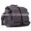 Professional anti-vibration waterproof funky vintage canvas camera bag