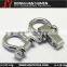 Jinyu zinc alloy bow shackle anchor shackle bracelet clasp