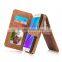 Caseme PU leather case with zipper wallet bag for Samsung NOTE5 multiple card slot stand flip case for NOTE5