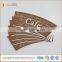 230gsm Printed PE Coated Single Wall Coffee Paper Cup Fan