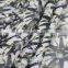 lightweight silk chiffon fabric metallic factory stock