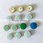 Nickle free Custom lacquered brass cap ring snap button for baby wear