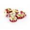 Gold Plated Rose #209 Rhinestone Jewelry Rondelle Spacer Beads Variation Color and Size 4mm/6mm/8mm/10mm
