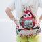 High Quality Jacquard Foldable striped Shopping bag, shopping backpack