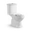 Sanitary ware item toilet and floor standing basin ceramic bathroom suite