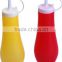 plastic Ketchup and mustard bottle