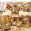 Marble Style Classical Full Copper Luxury Decorative Lighting Chandelier 608-8+4W