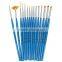 15 pieces set professional wooden disposable nail brush