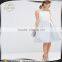  china mid-rise a line short prom skirt patterns with pep hem