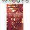 carved red oak wood staircase pillars