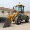 Wheel Loader ZL16 with snow blade pallet fork WL160