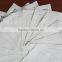 Hemstitch linen cocktail napkins white