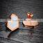 Factory Supply Hot Selling White Shell Gold Earrings Samples