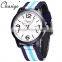 Chaxigo new custom logo auto date watch manufacturer design fashion fabric men wrist watches 2016