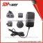 SDPower 100-240v Input 1 - 50W Output interchangeable power adapter with CE RoHS etc multi plugs
