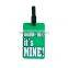 Custom soft pvc travel luggage tag for promotion gifts