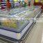Serve Counter Island Freezer With Sliding Door on the Top