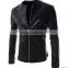 Men's fashion leisure solid all-match leather
