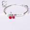 beads brand cherry pendant bracelet