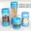 Round Glass Jar With Metal Casing (CCP099T57B)