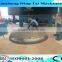 Dish head cleaning machine/dish head shot blasting machine
