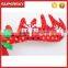 V-384 luxury christmas long deer horn decoration headband gift merry christmas adult headband