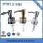 MZ-B18 24/410 ABS plastic metal appearance lotion dispenser pump for liquid soap or shampoo