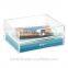 Customized Clear Portrait Acrylic Paper Drawer Box