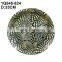 Metallic color Charger Plate/show plate/ in best price made by Spinning glass