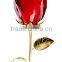 Promotional High Quality Women Gift Colorful Flower Crystal Vase
