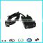 Hot plug micro usb to rs232 converter 9 pin rs232 3.5mm usb