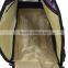 Mesh Ventilation Washable Fleece Bed Purple Large Pet Travel Carrier Bag