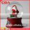 Crystal ball ornament christmas gift snowman