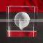 Custom 3d laser crystal paperweight for gifts wholesale