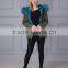 Solid Color Fox Fur Lined Parka With Real Raccoon Fur Hood Collar Supplier's Choice