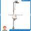 comination stainless steel 304 emergency eyewash and shower safety eyewash station