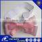 High Stretch Pink Ribbon Bow with Elastic Loop
