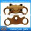 CNC aluminum custom motorcycle parts for customer design