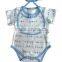 100% Cotton Printed Fabric Infant Wear Set Baby Romper Set