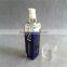 Square skin care lotion cream bottle with pump