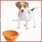 Pet feeding bowl silicone pet bowl